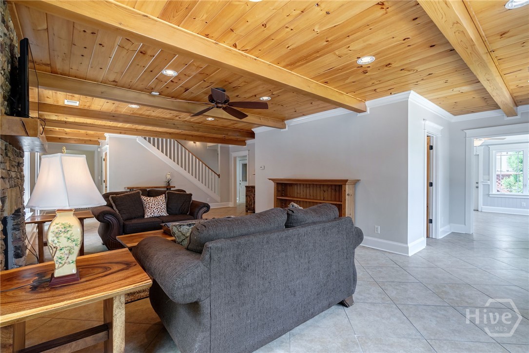 terrace level family room