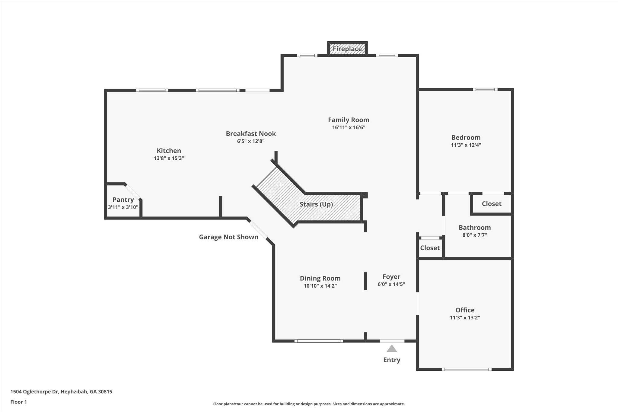Homes For Sale - 1504 Oglethorpe Drive<br/> Hephzibah, GA 30815