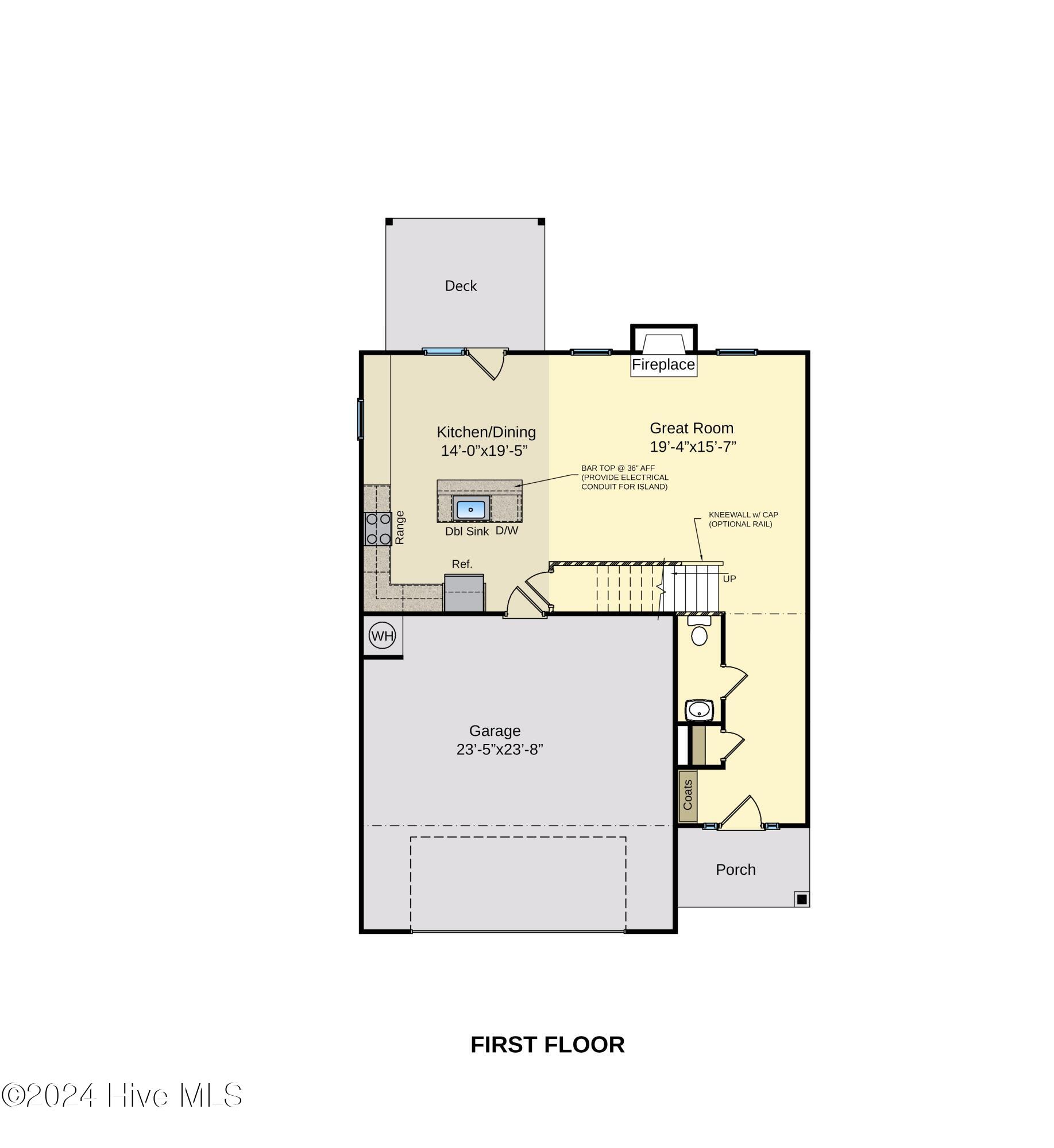CL 2376 First Floor Plan