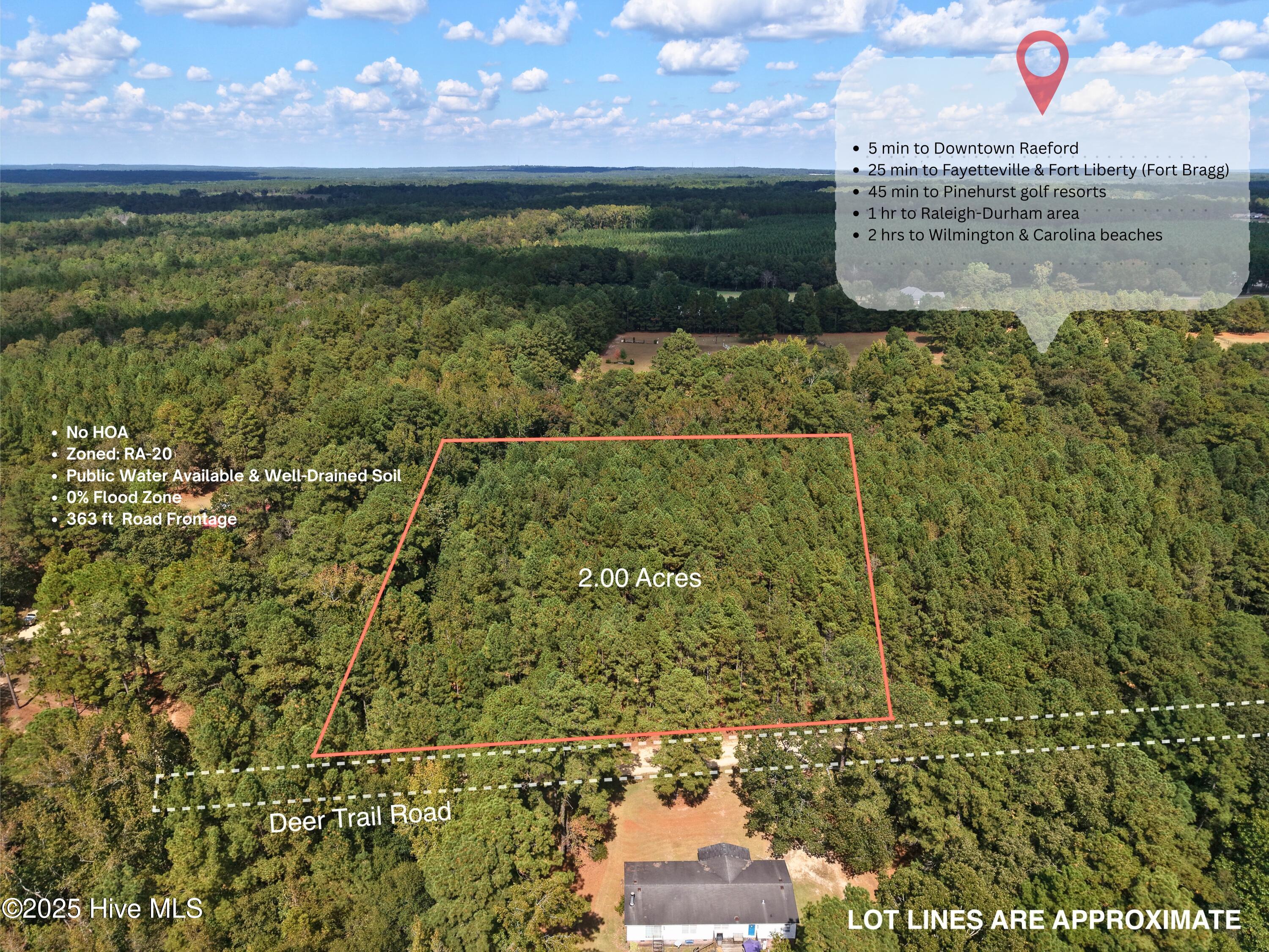 Homes for sale in Raeford, NC | Lot 40 Deer Trl, Raeford, NC 28376 | MLS# 100533403