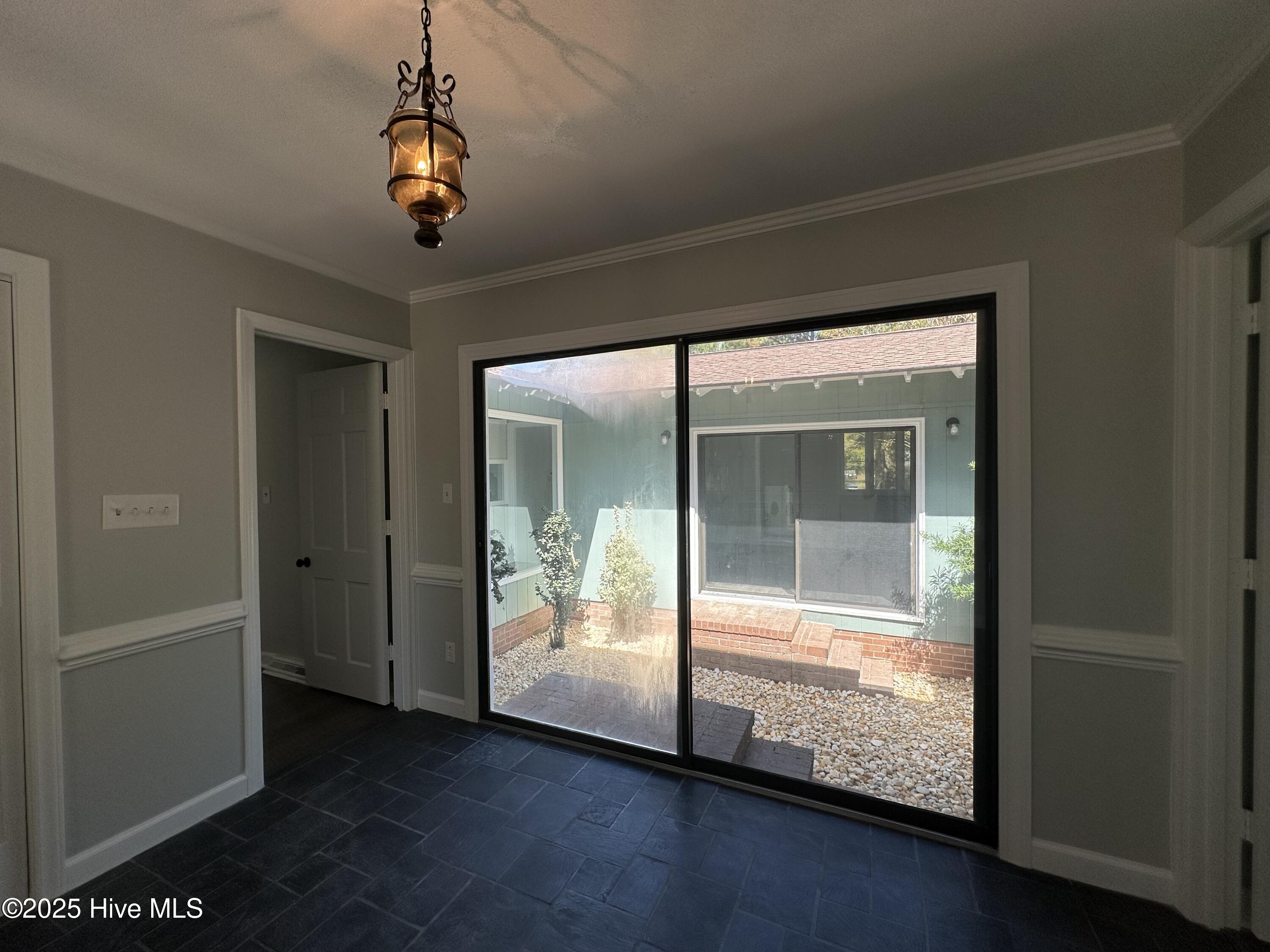 Entry into Courtyard