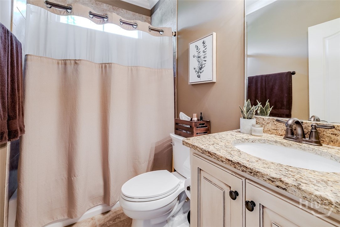 guest bathroom on main floor