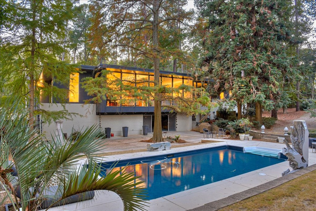Backyard/View of Pool