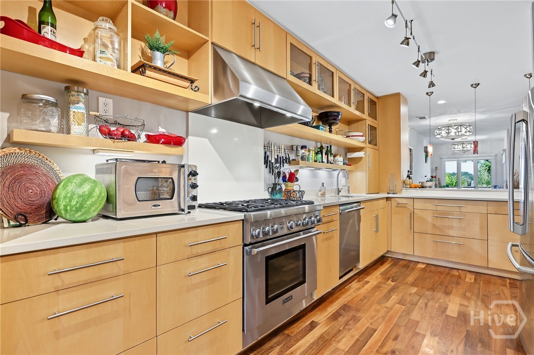 Even the kitchen has a view!