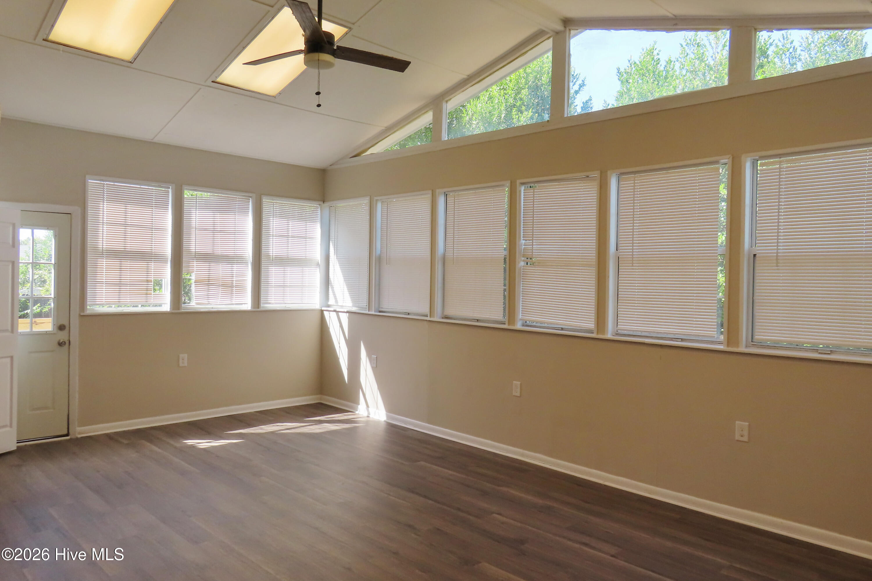 Unheated sunroom.