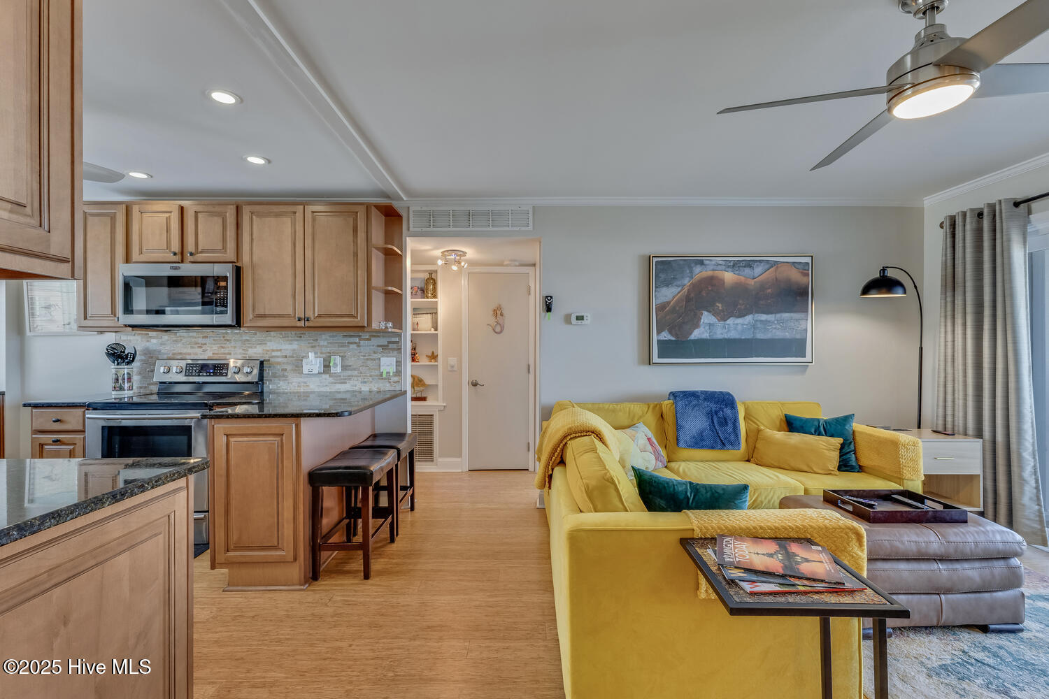 1610 Carolina Beach Avenue N Unit A1, Carolina Beach, NC 28428 – photo 5: Main Living Area Kitchen-014-020-1500x1