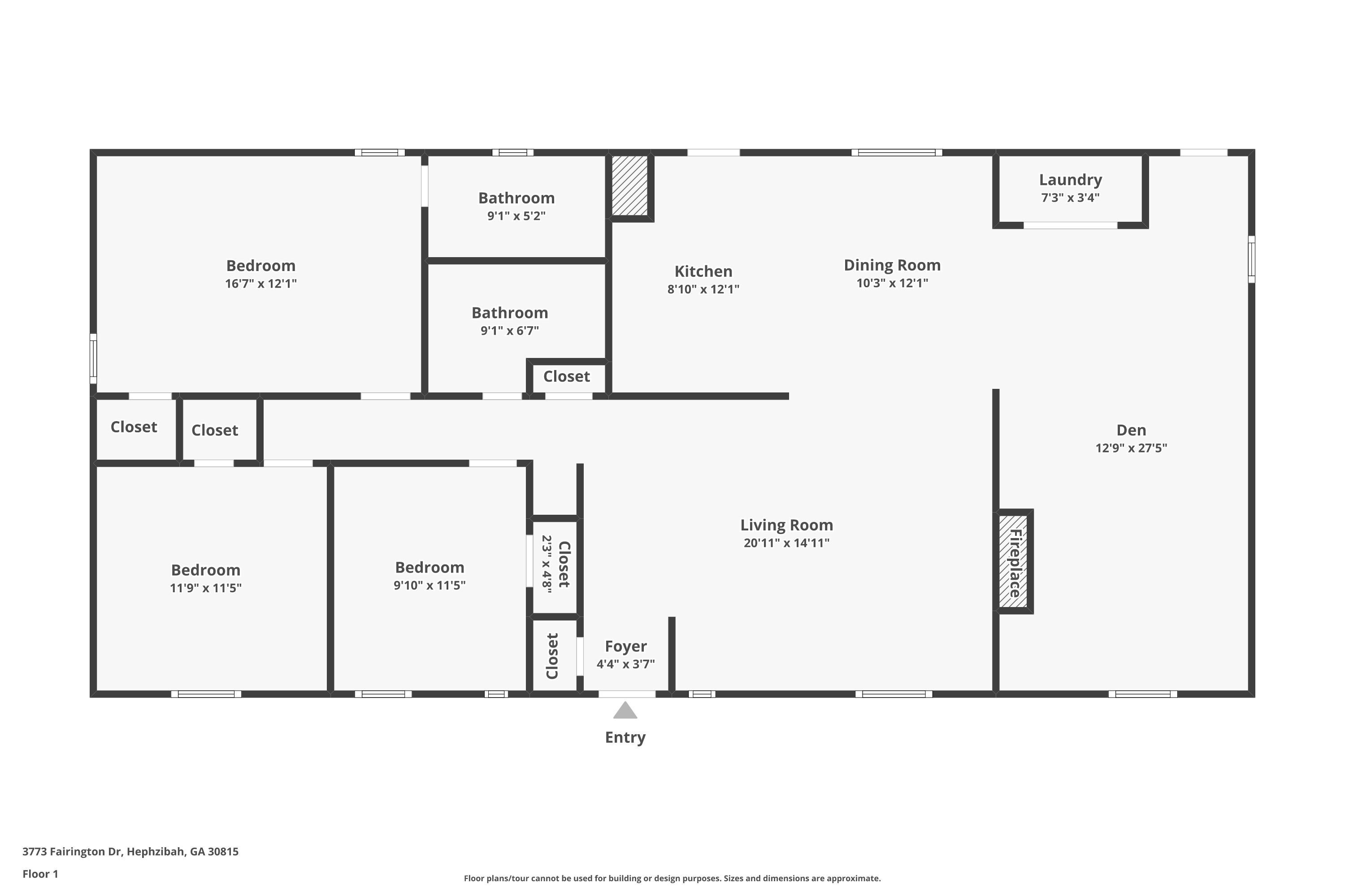Homes For Sale - 3773 Fairington Drive<br/> Hephzibah, GA 30815