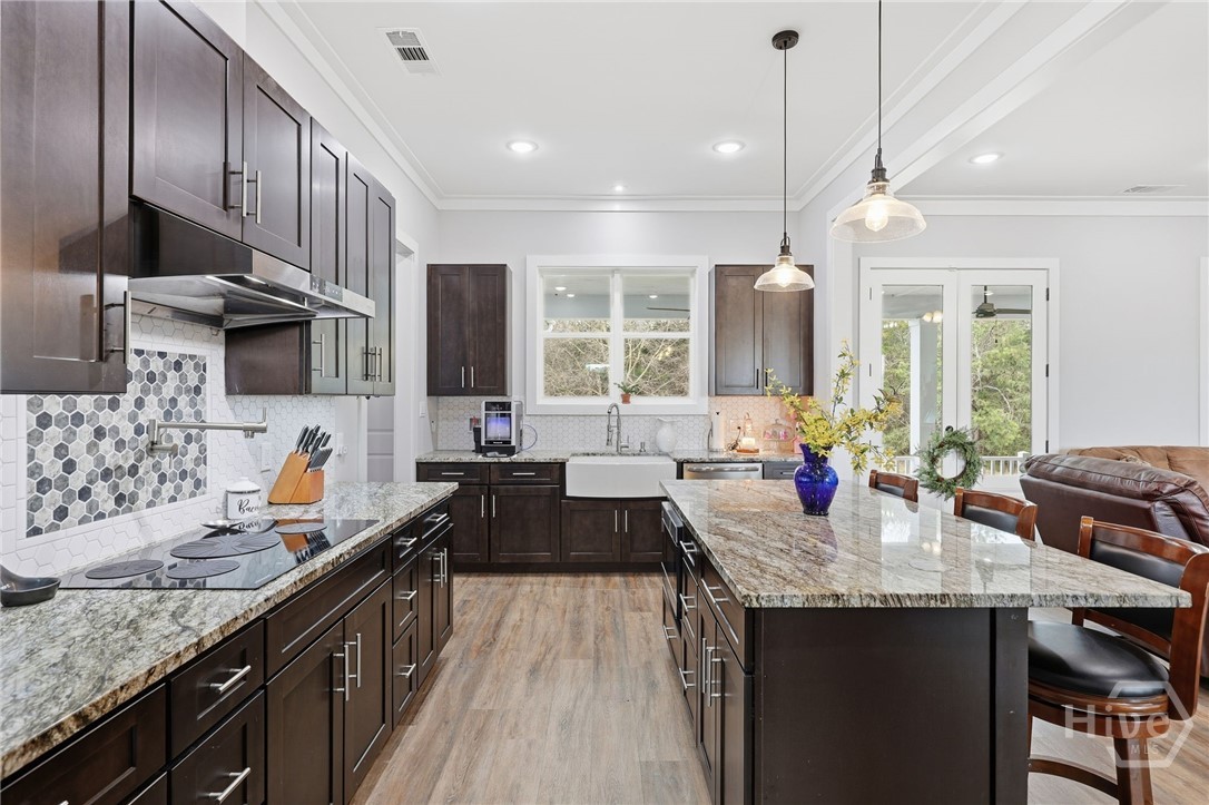 Large Island for serving