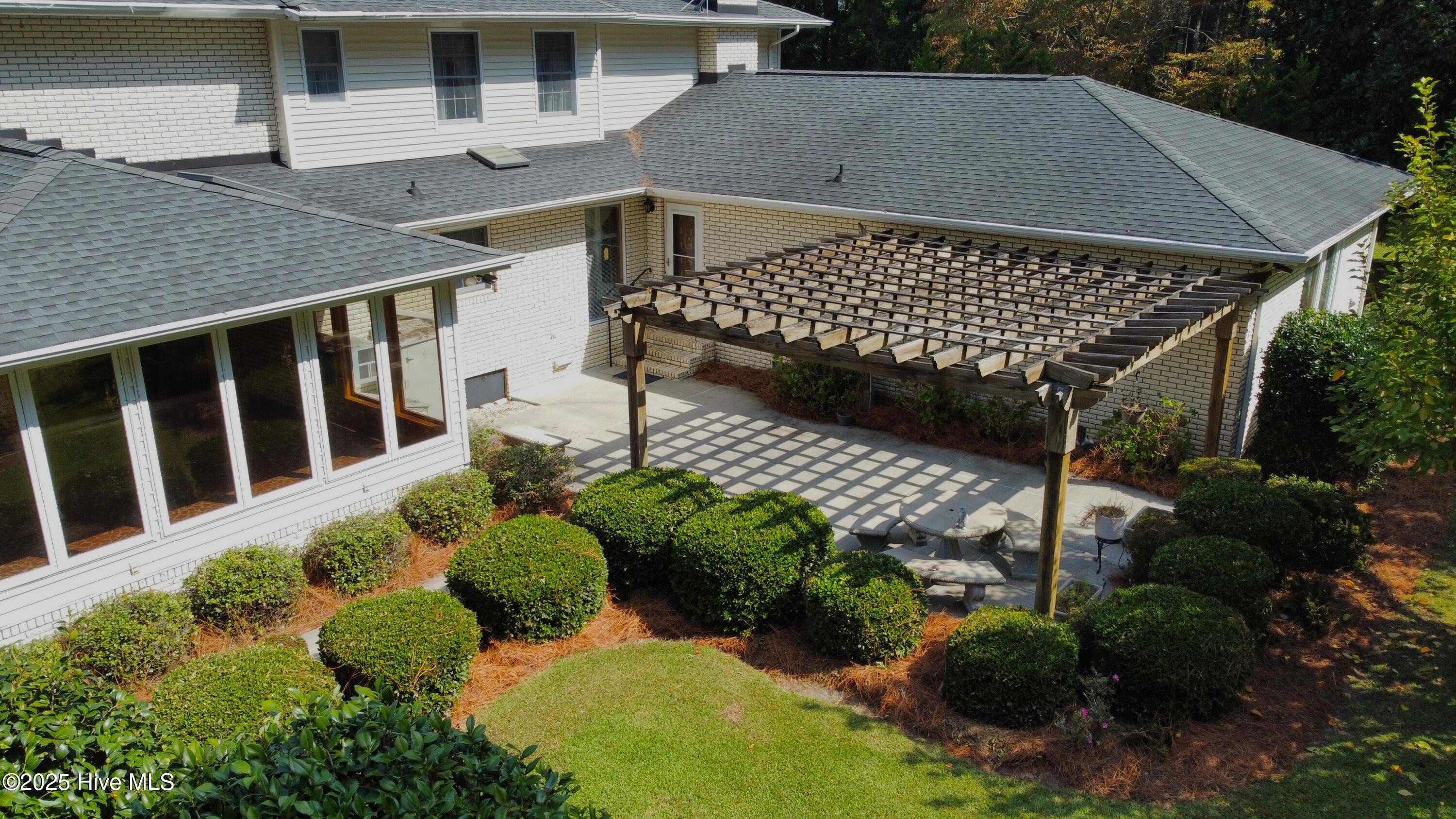 Sunroom/Pergola View