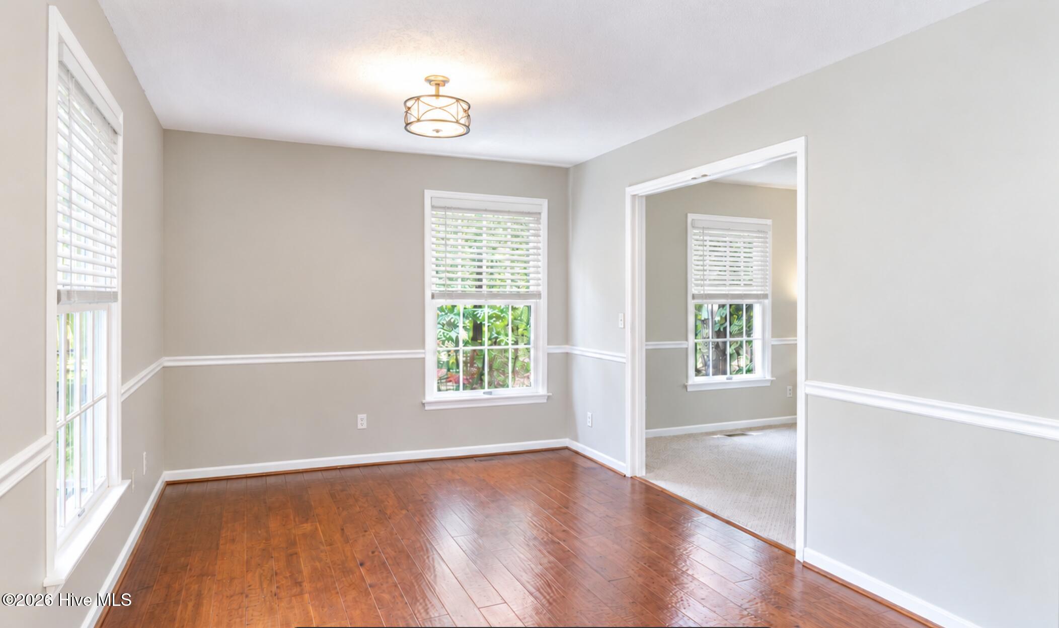 looking from other side of fireplace