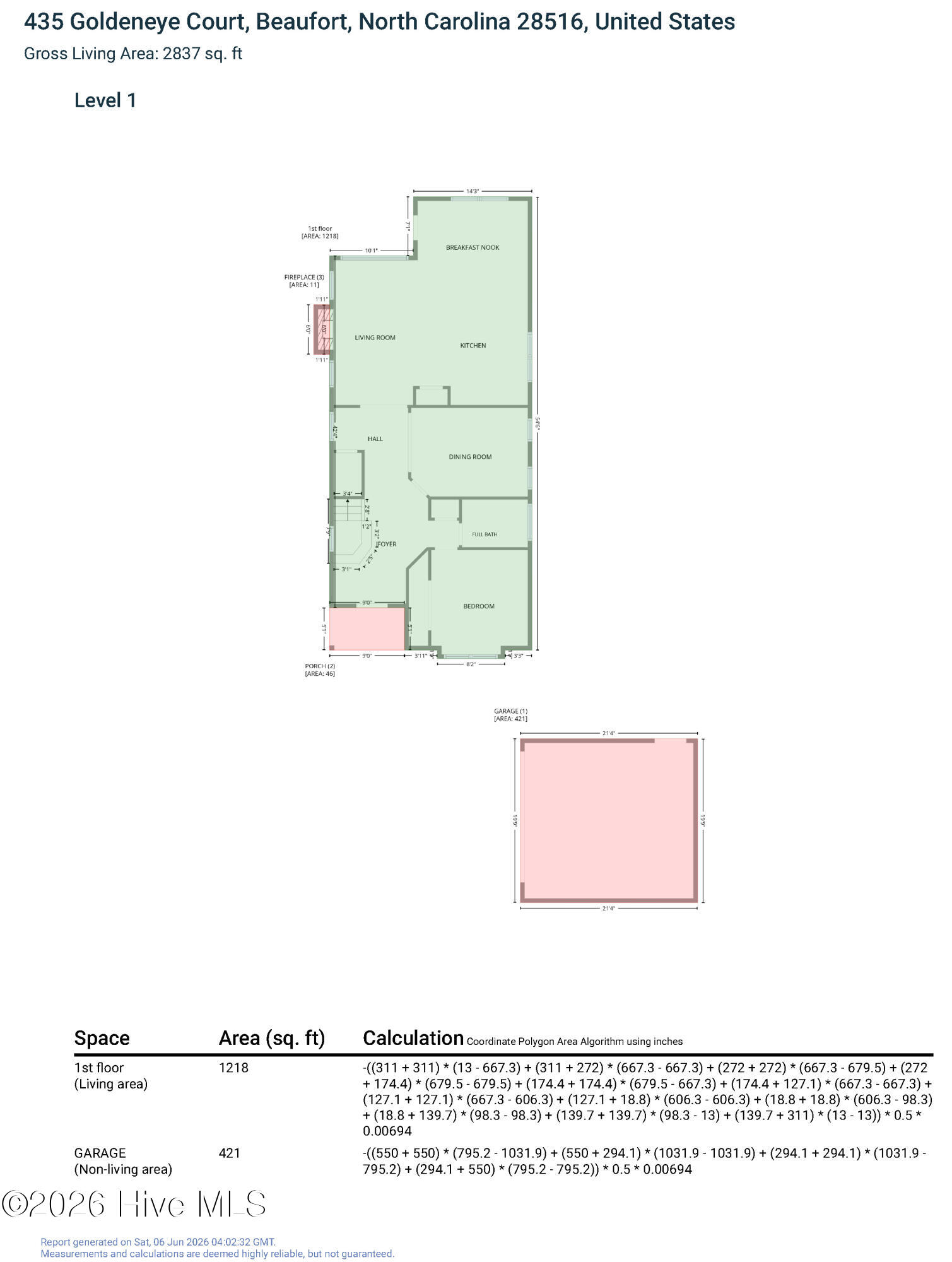 435 Goldeneye Court,Beaufort