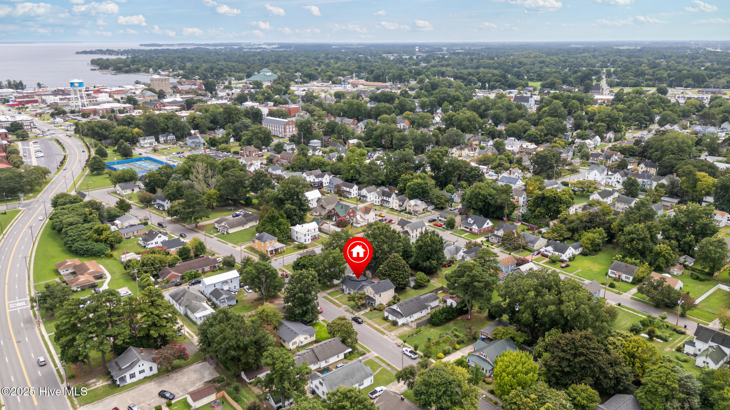 Aerial with Downtown Proximity