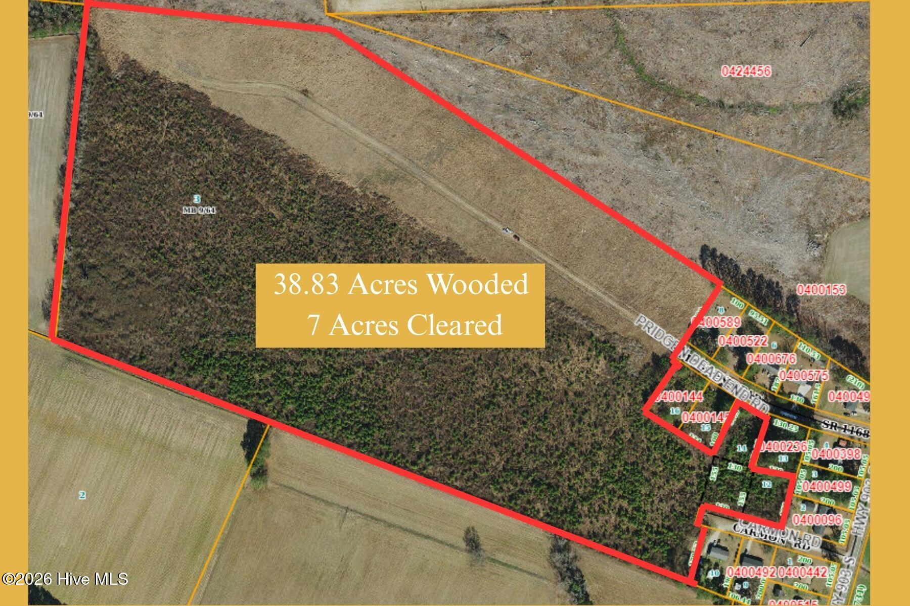38.83 Acres Wooded 7 Acres Cleared