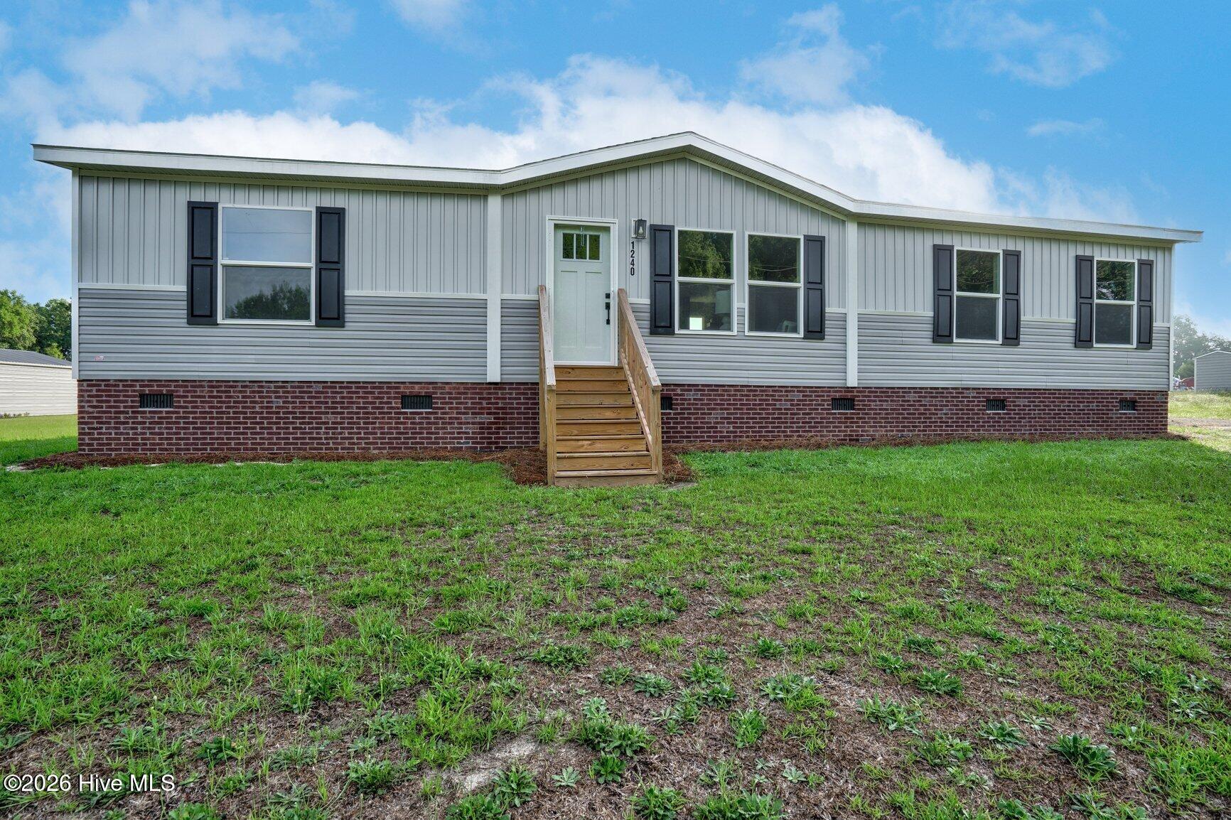 Exterior photo of 1240 Bloomery Road, Bailey, NC 27807. MLS: 100589305