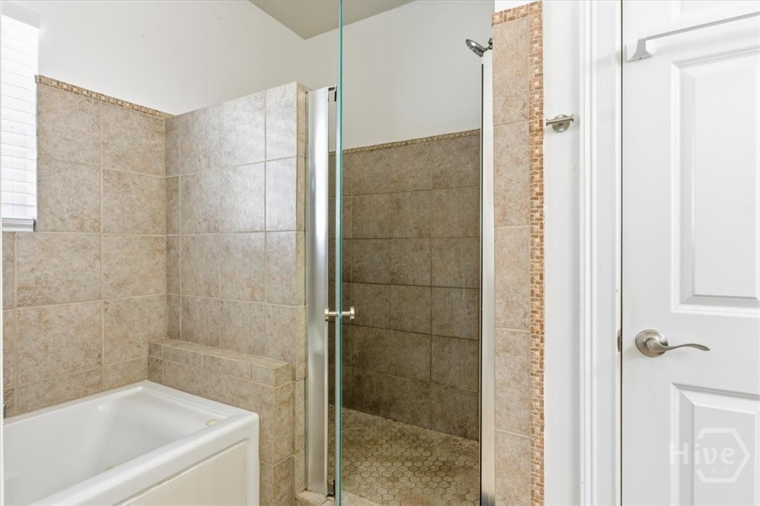 Primary Tiled Shower
