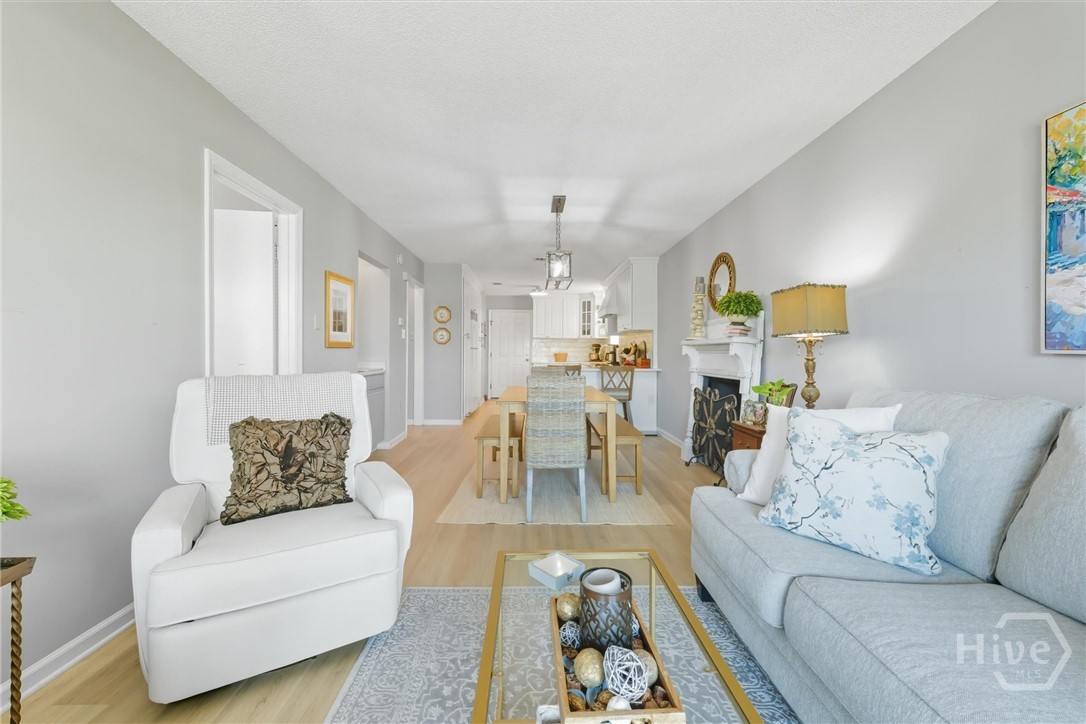 You will love the easy flow of the living spaces.