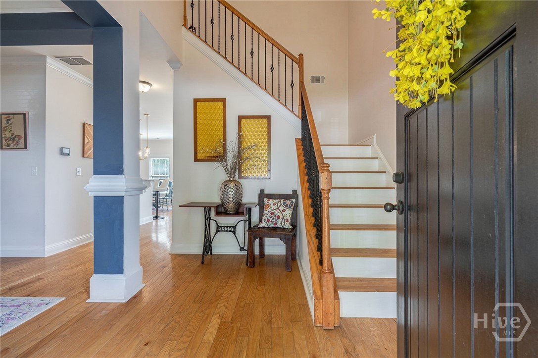 2 Story Foyer - Bright two-story foyer anchored by