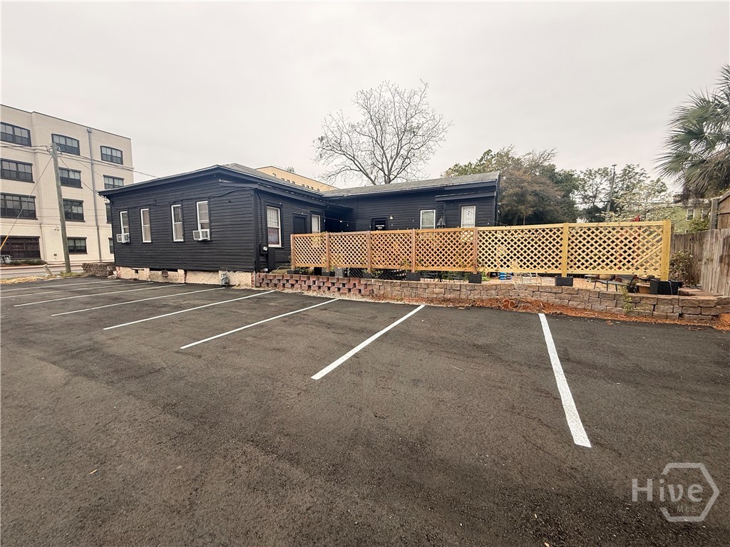 Parking Lot facing West