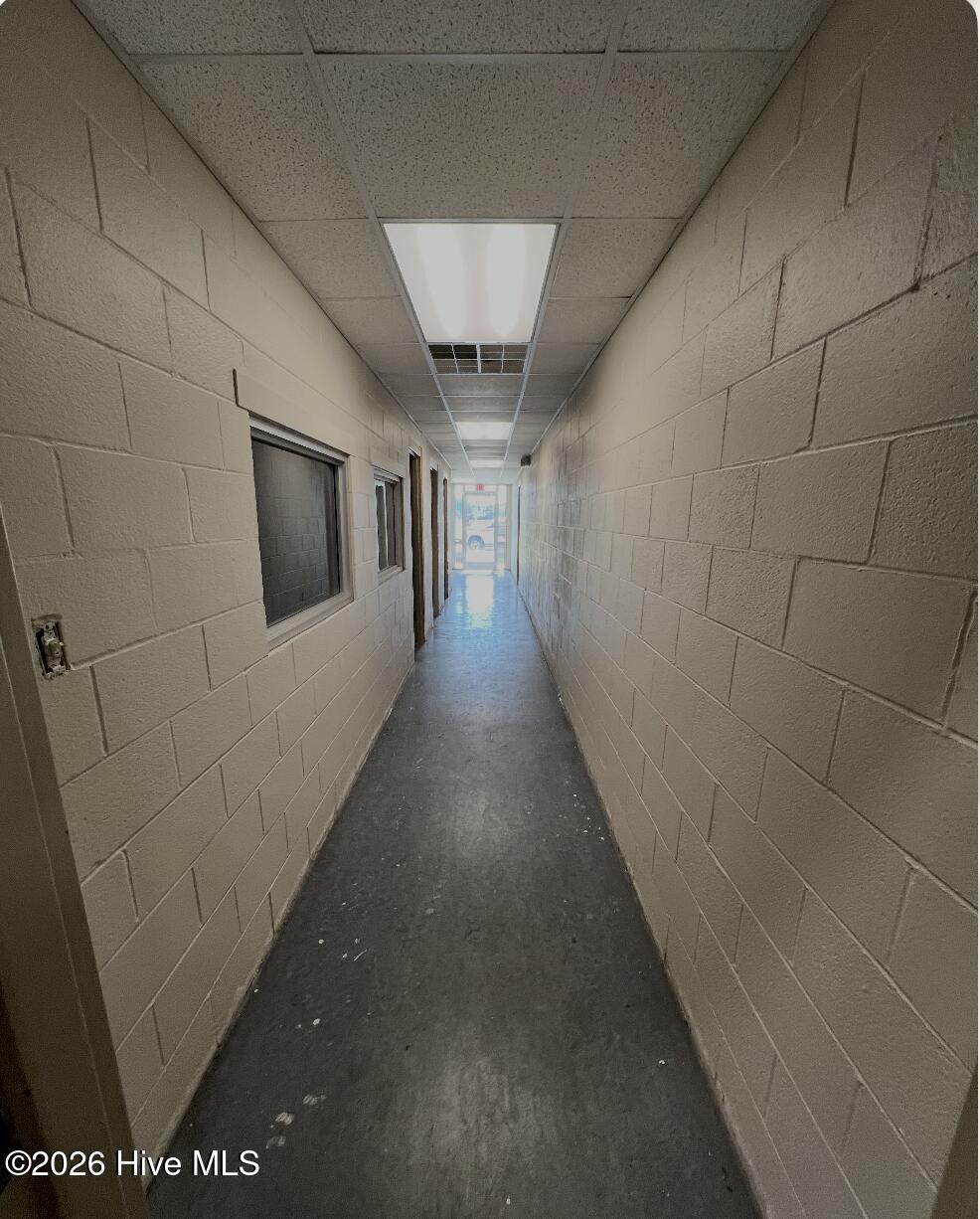 Office Hallway.