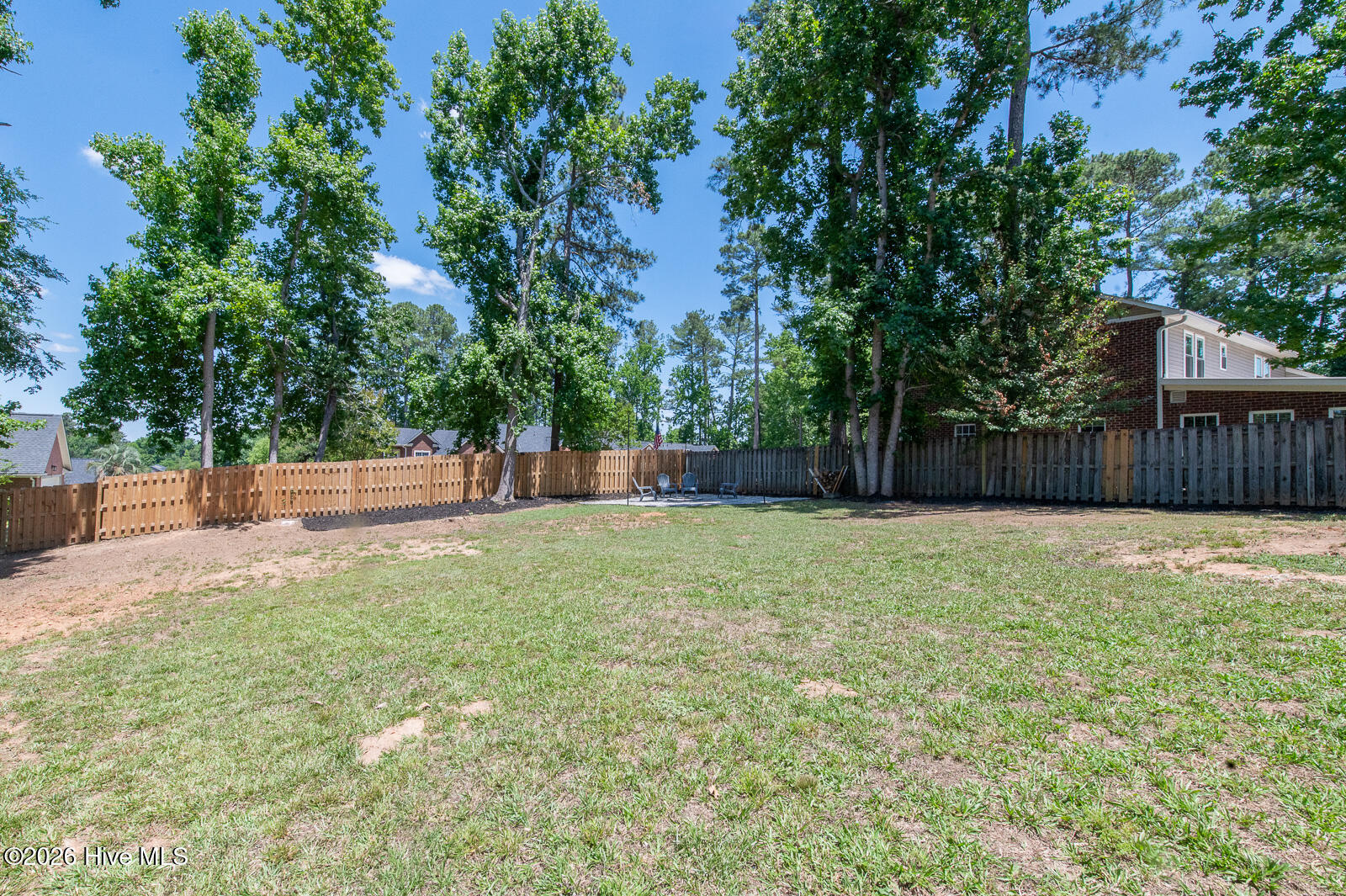 Backyard with Privacy Fence!