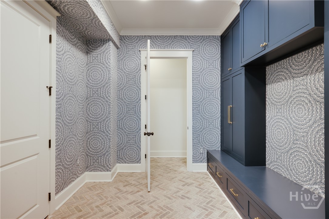 Mudroom off Garage