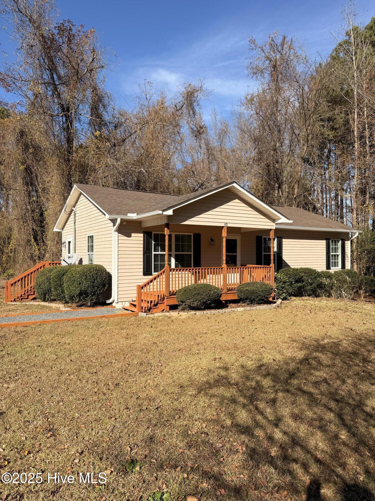 Exterior photo of 112 Madison Road, Carthage, NC 28327. MLS: 100595986