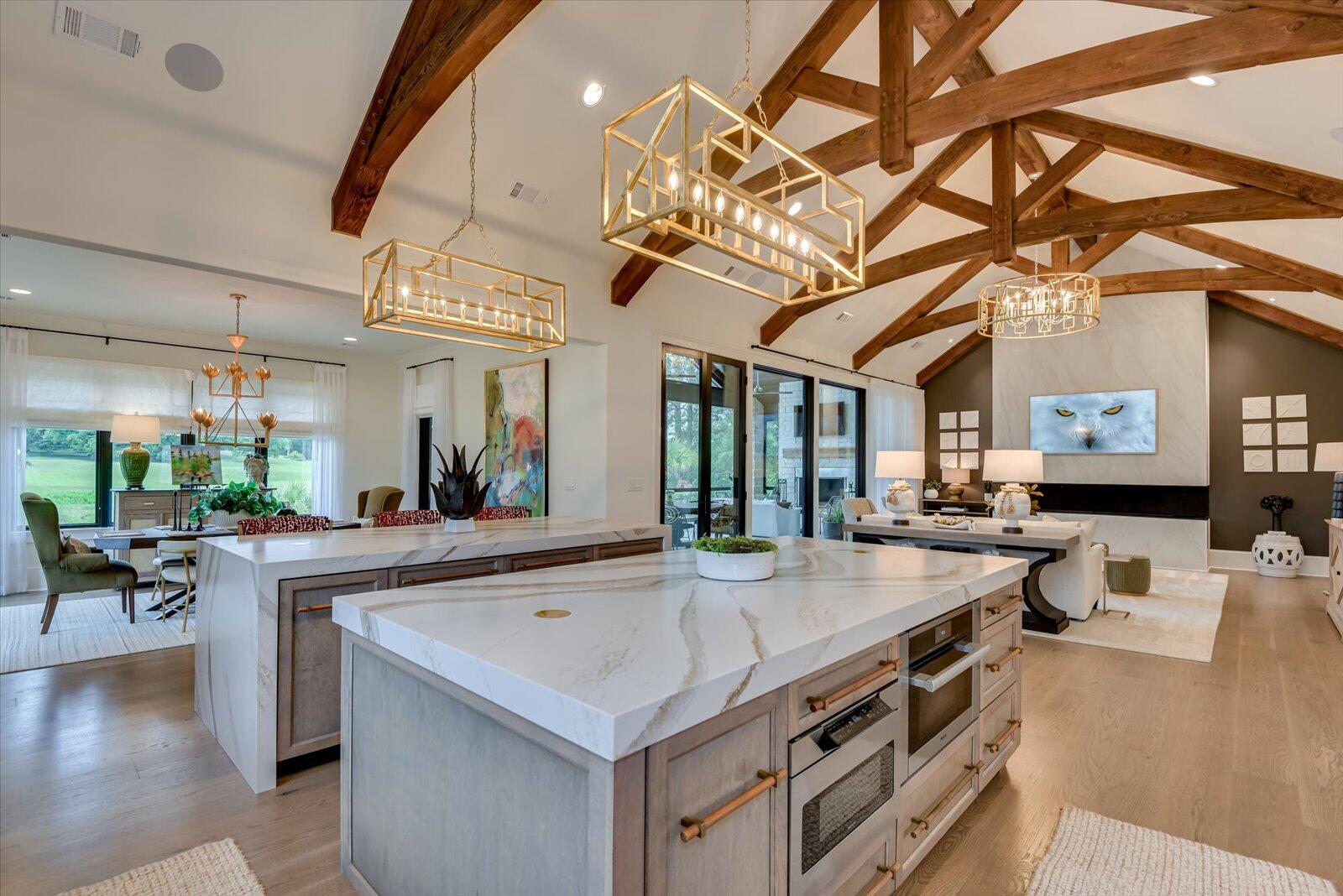 Miele Steamer/Oven.Sharpe Microwave drawer. Two Thermador dishwashers. Miele Warming Drawer.