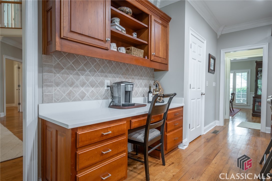 Kitchen with new quartz countertops

