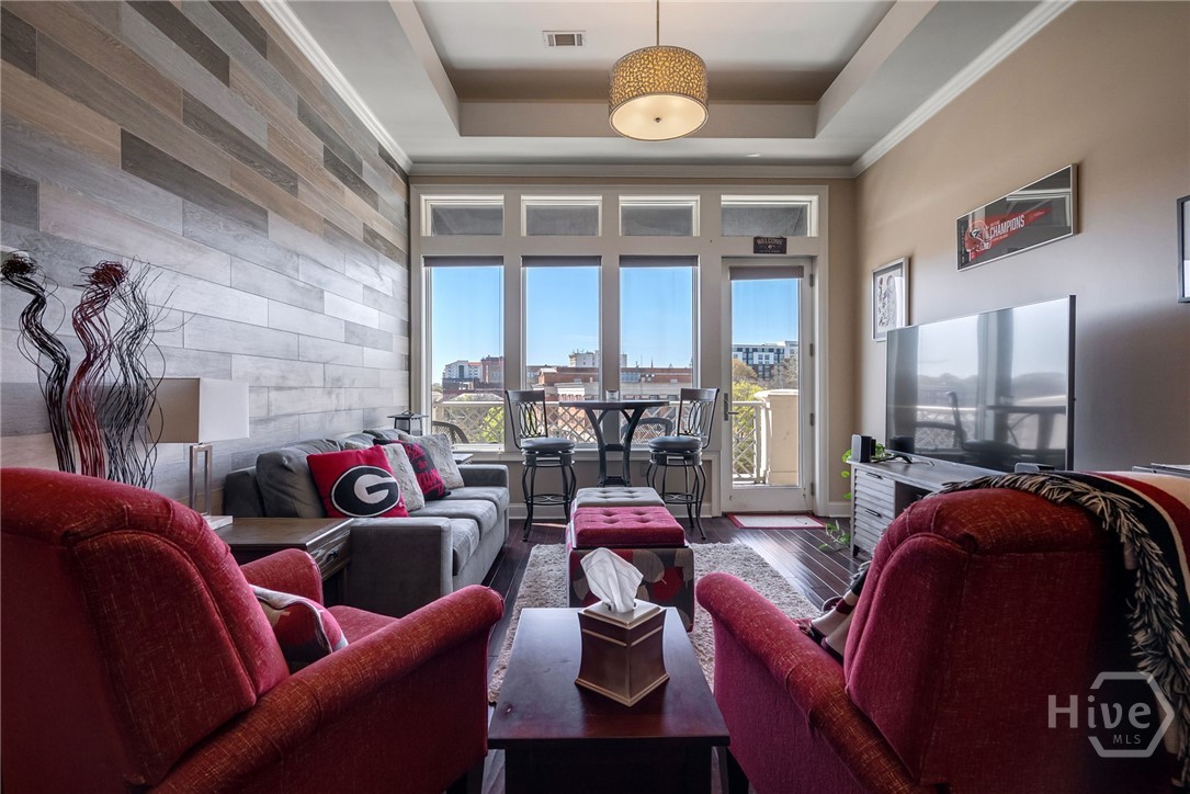 Living room with amazing views