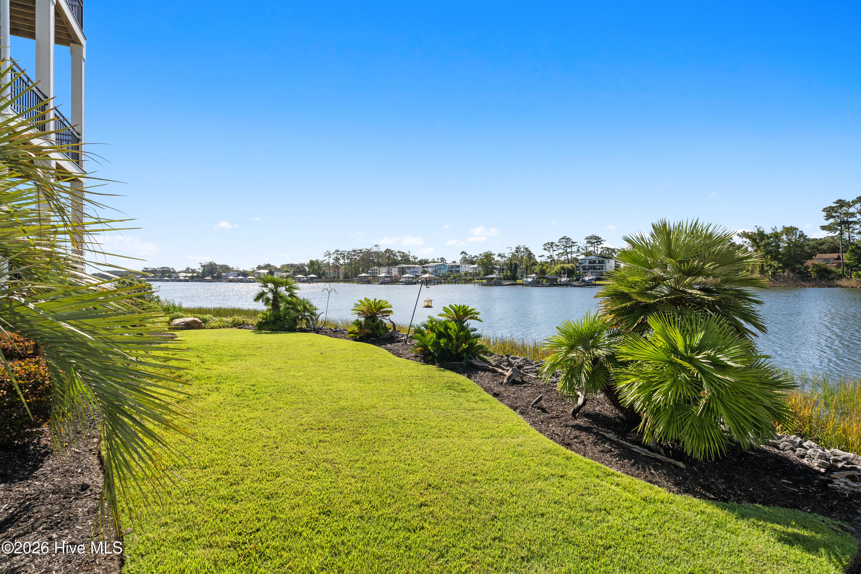 Nice size yard with amazing landscaping