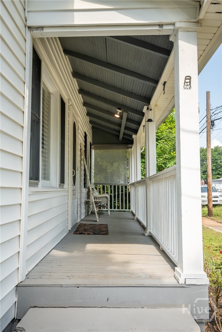 Rocking chair front porch