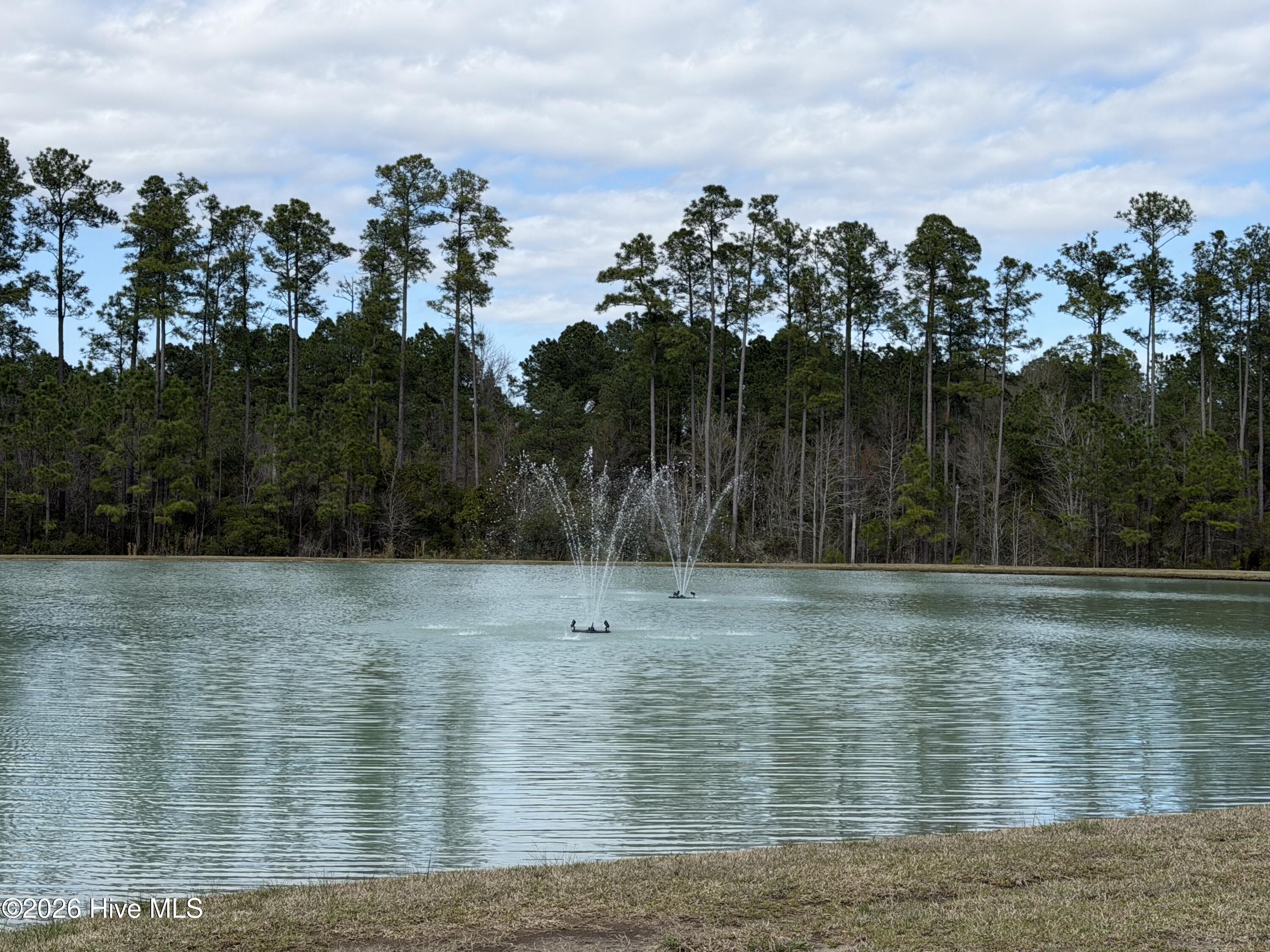 Pond 1 with fountains Bailey Pointe