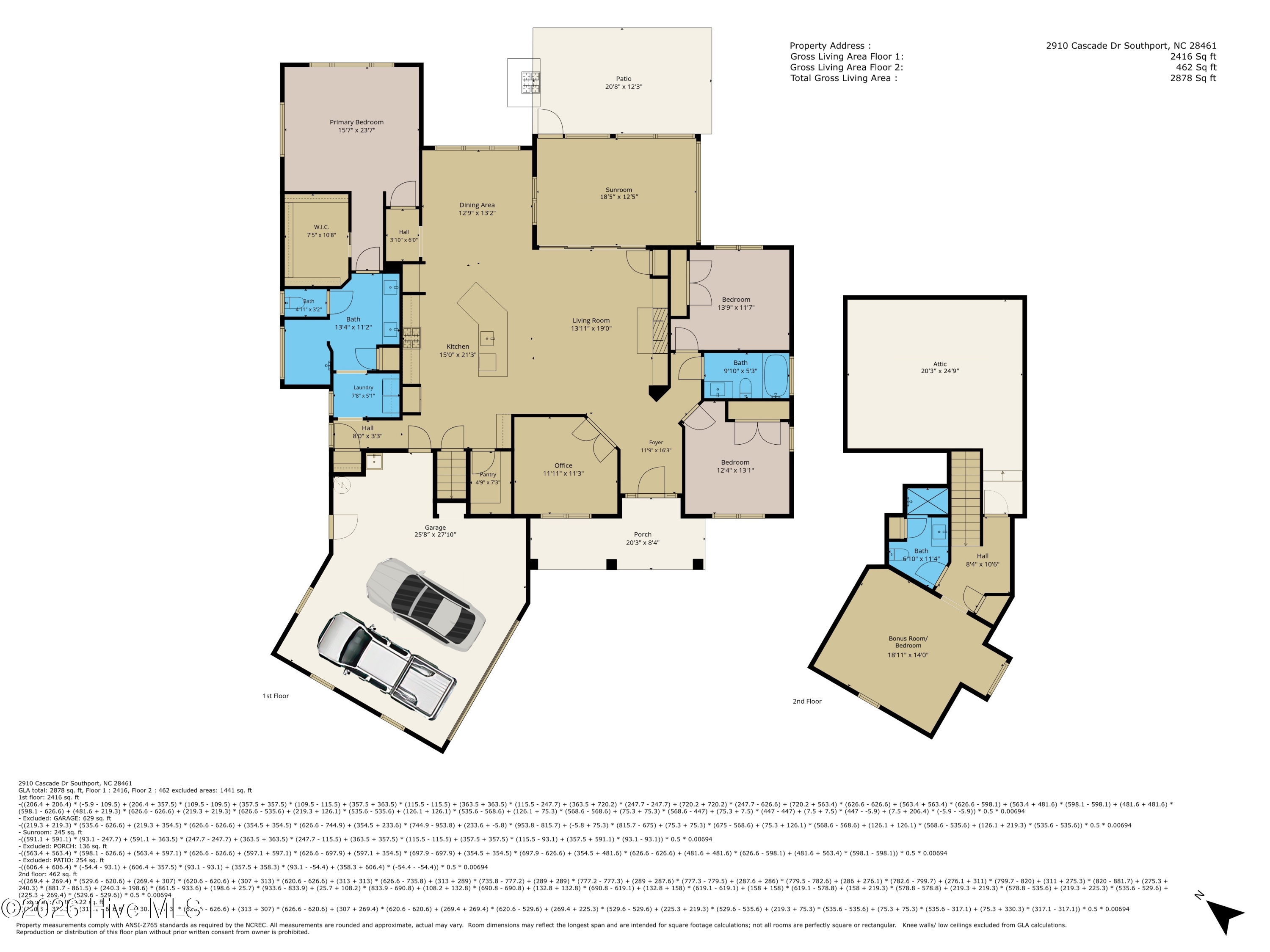 Exterior photo of 2910 Cascade Drive SE, Southport, NC 28461. MLS: 100612118