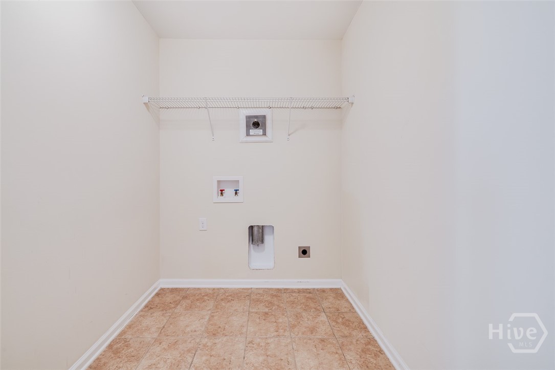 Upstairs laundry