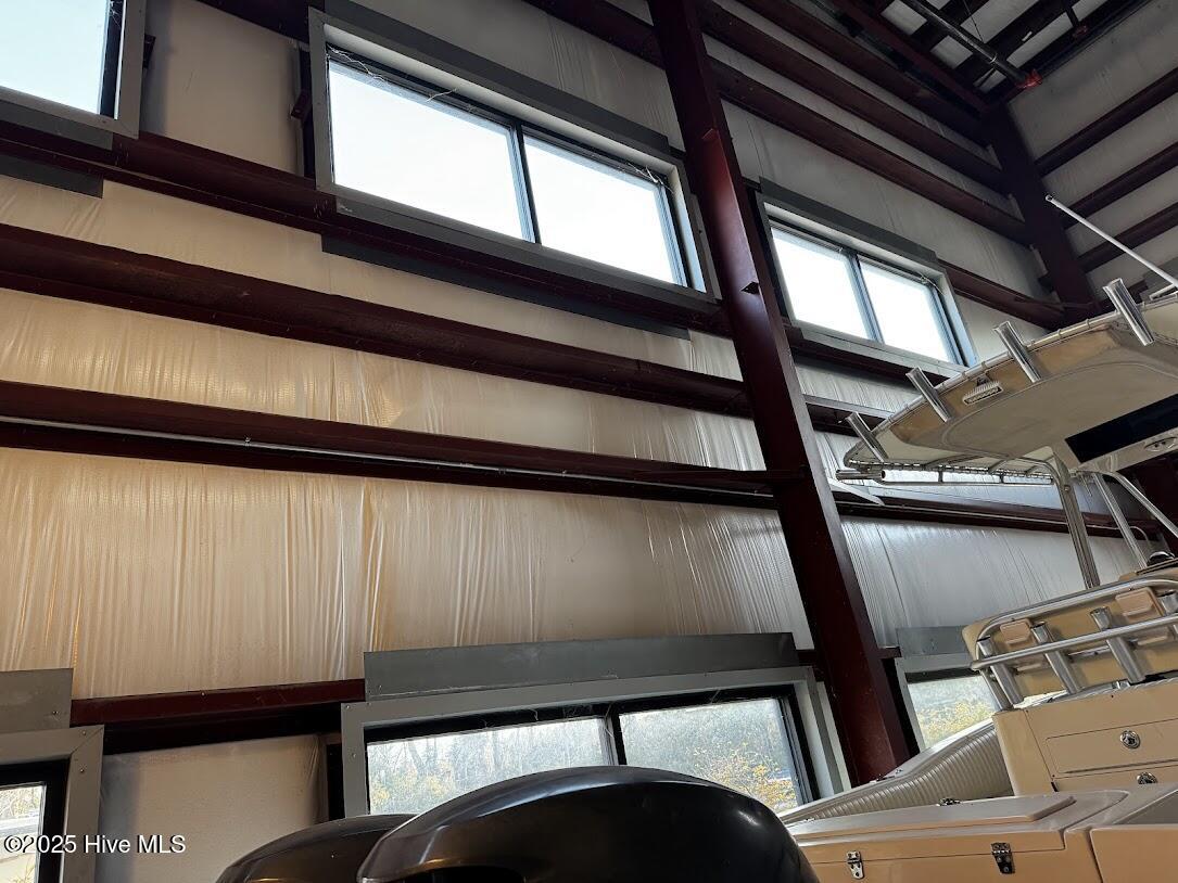 Windows for future 2nd floor