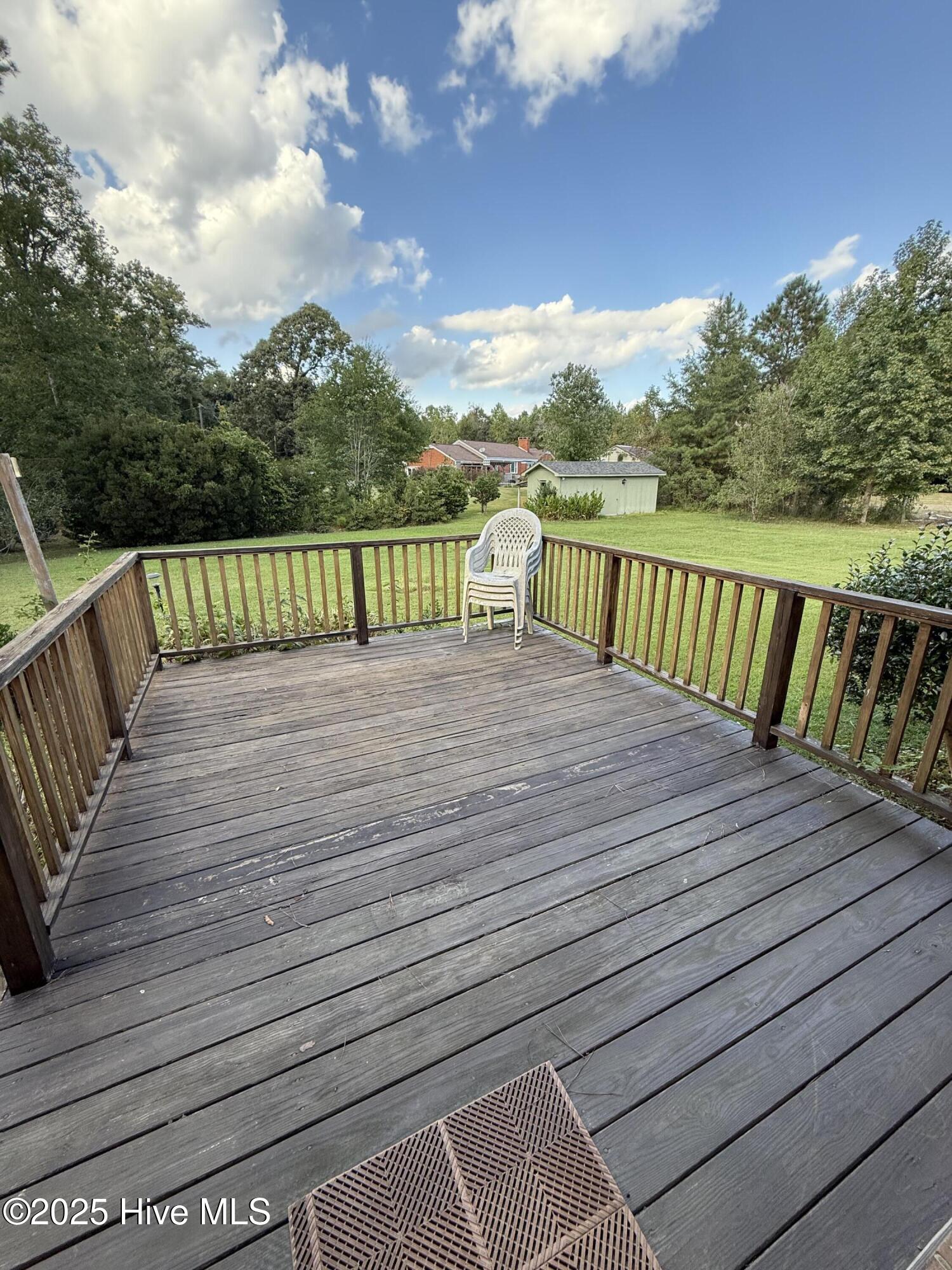 Back deck