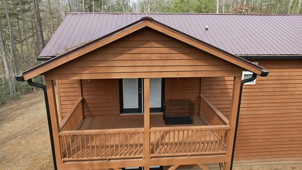Covered Back Porch