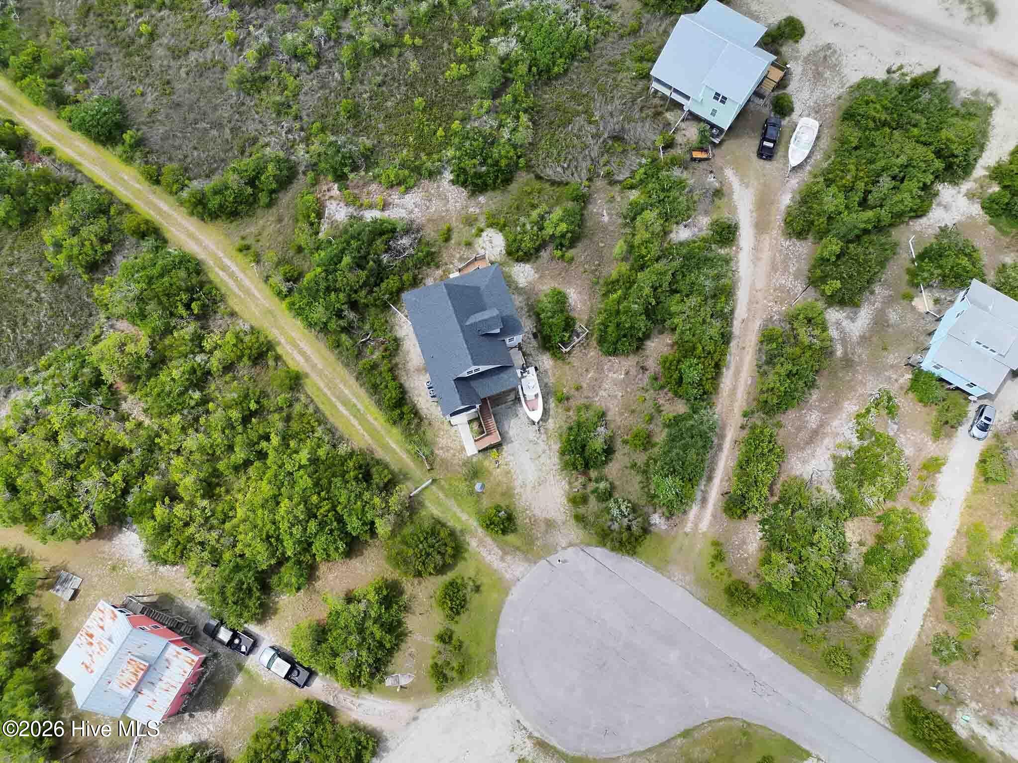 Exterior photo of 116 Sandy Landing Road, Cedar Island, NC 28520. MLS: 100584572