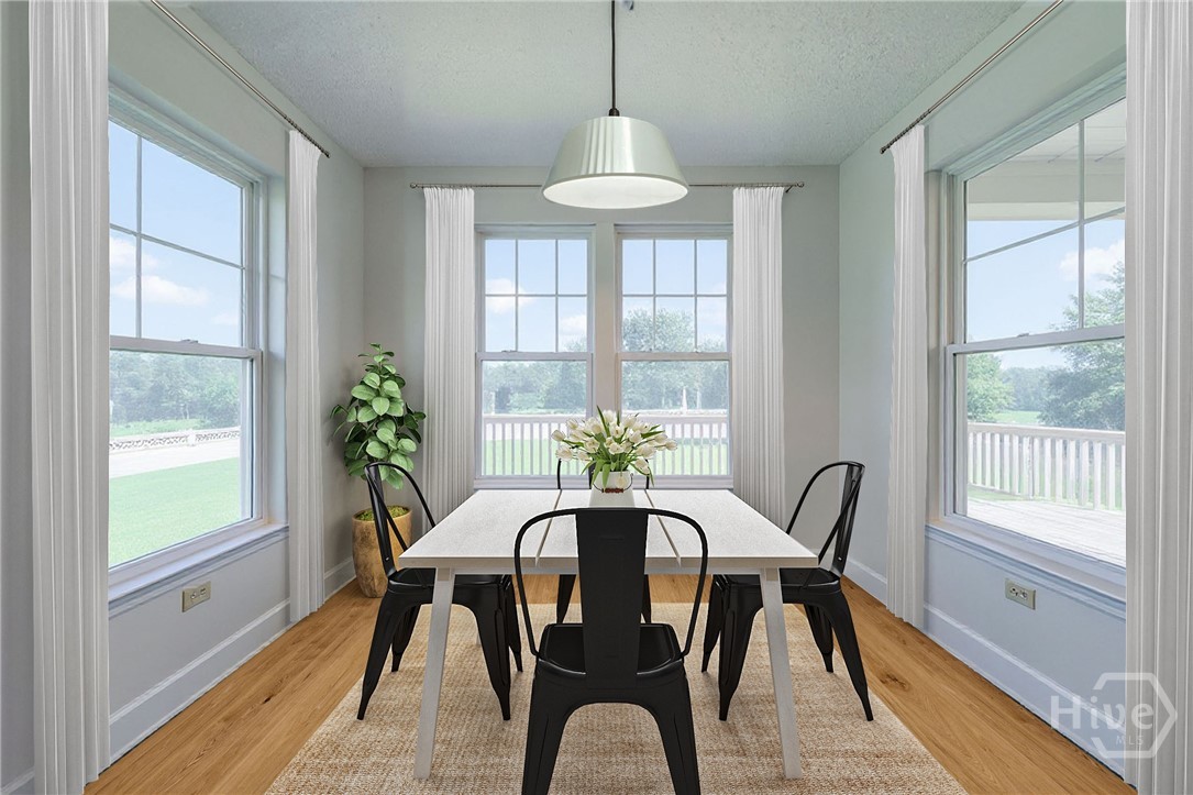 Virtually Staged Breakfast Room