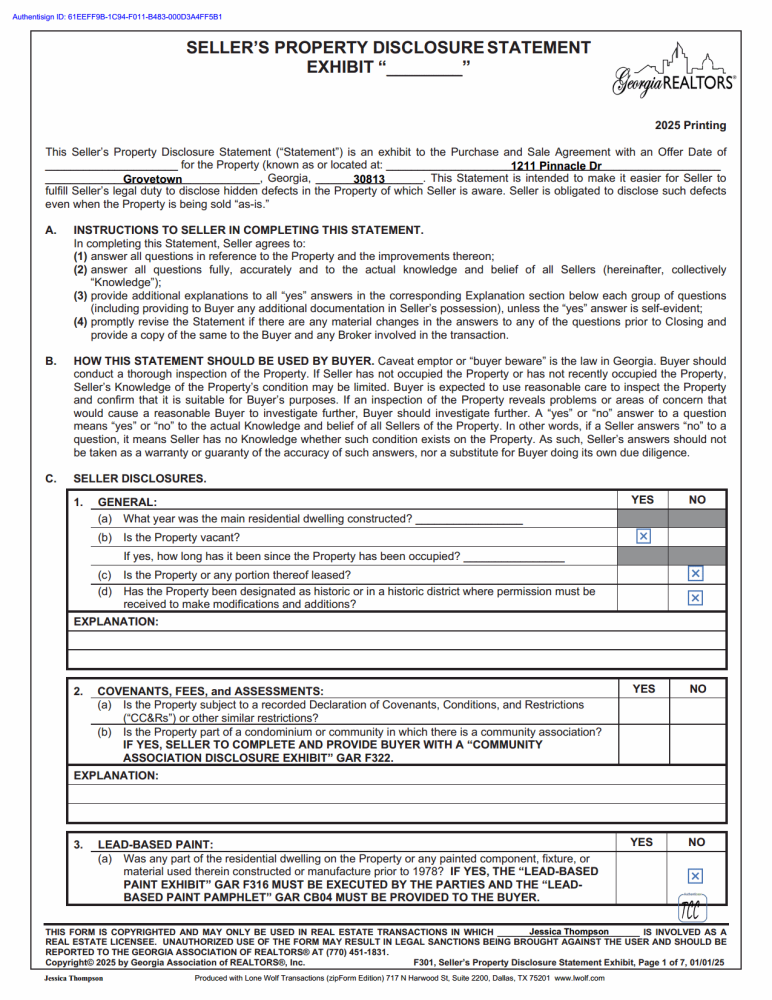 Property at 1211 Pinnacle Drive