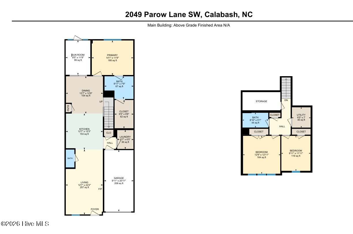 Exterior photo of 2049 Parow Lane NW, Calabash, NC 28467. MLS: 100593910