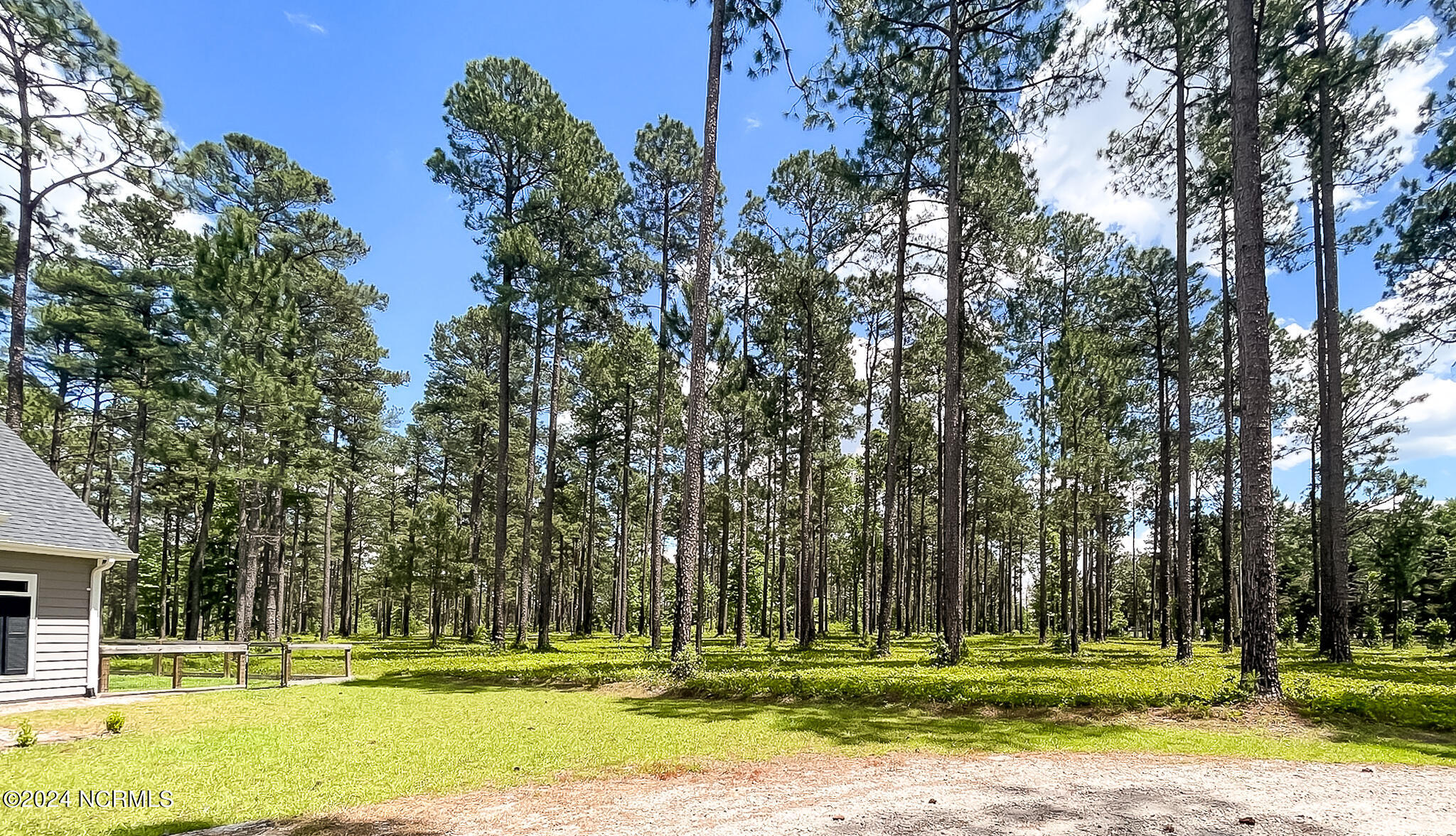 Front/Right of the Property to part of the 10 acres