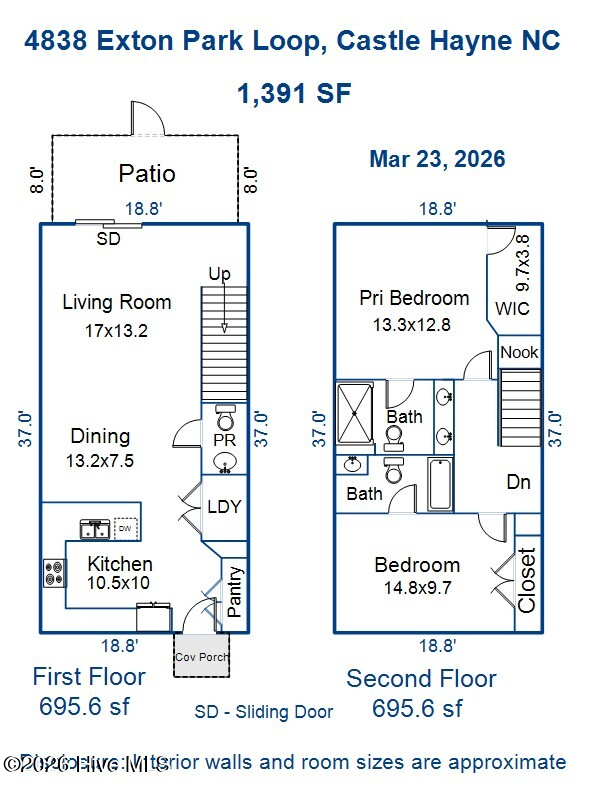 Townhouse For Sale - 4838 Exton Park Loop<br/> Castle Hayne, NC 28429