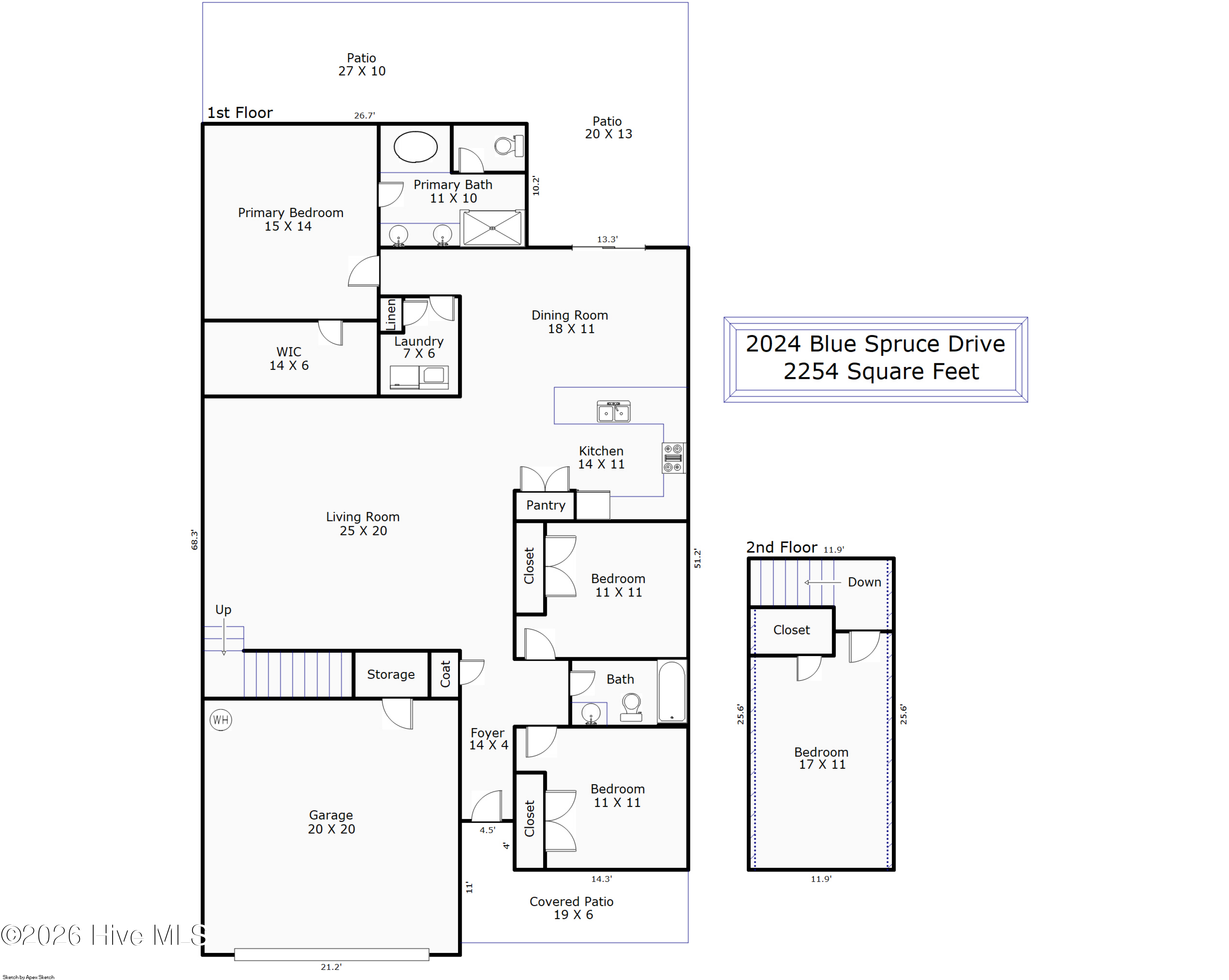 Exterior photo of 2024 Blue Spruce Drive, Leland, NC 28479. MLS: 100578194