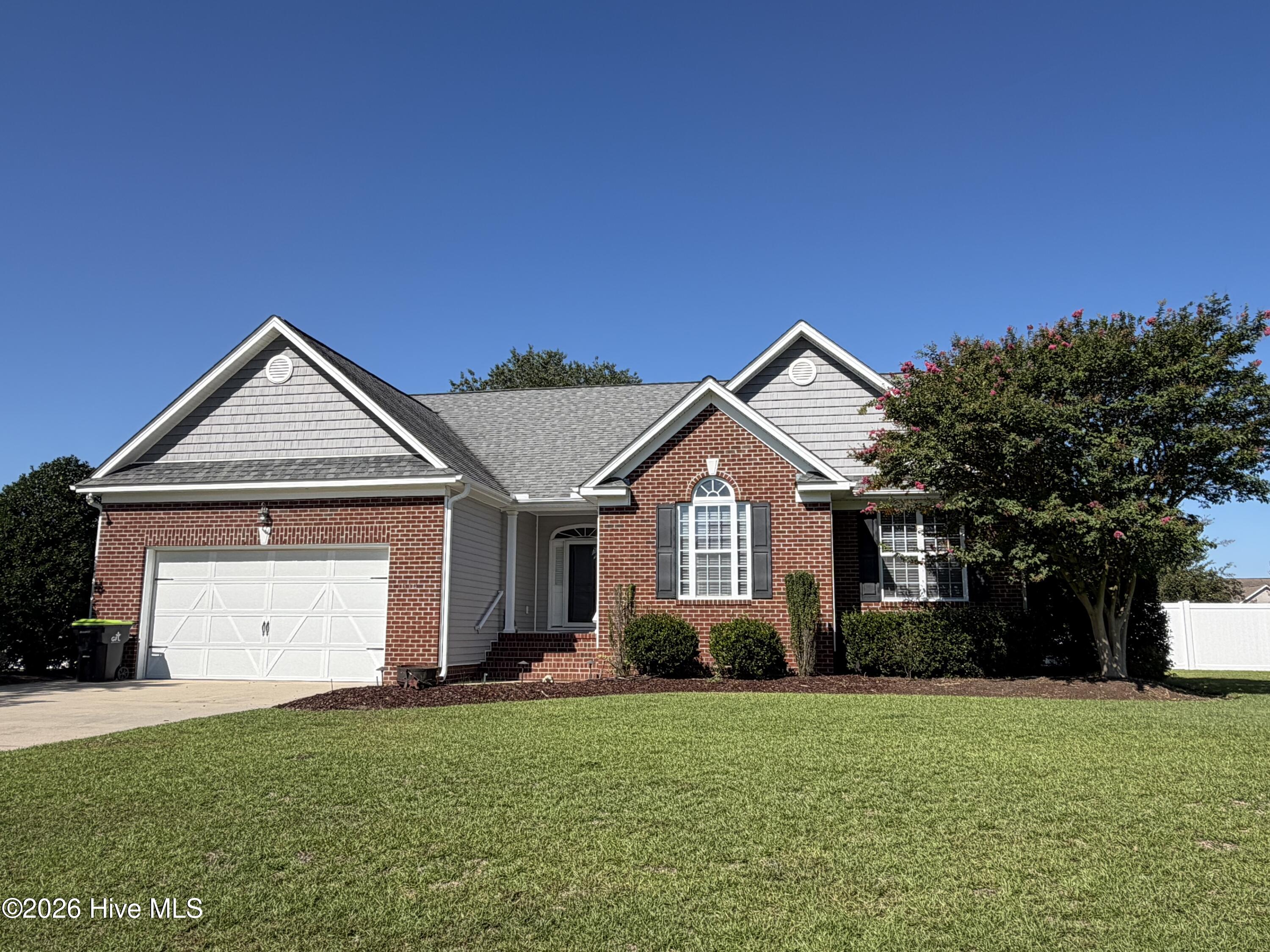 Exterior photo of 1314 Elk Horn Court, Greenville, NC 27858. MLS: 100603666