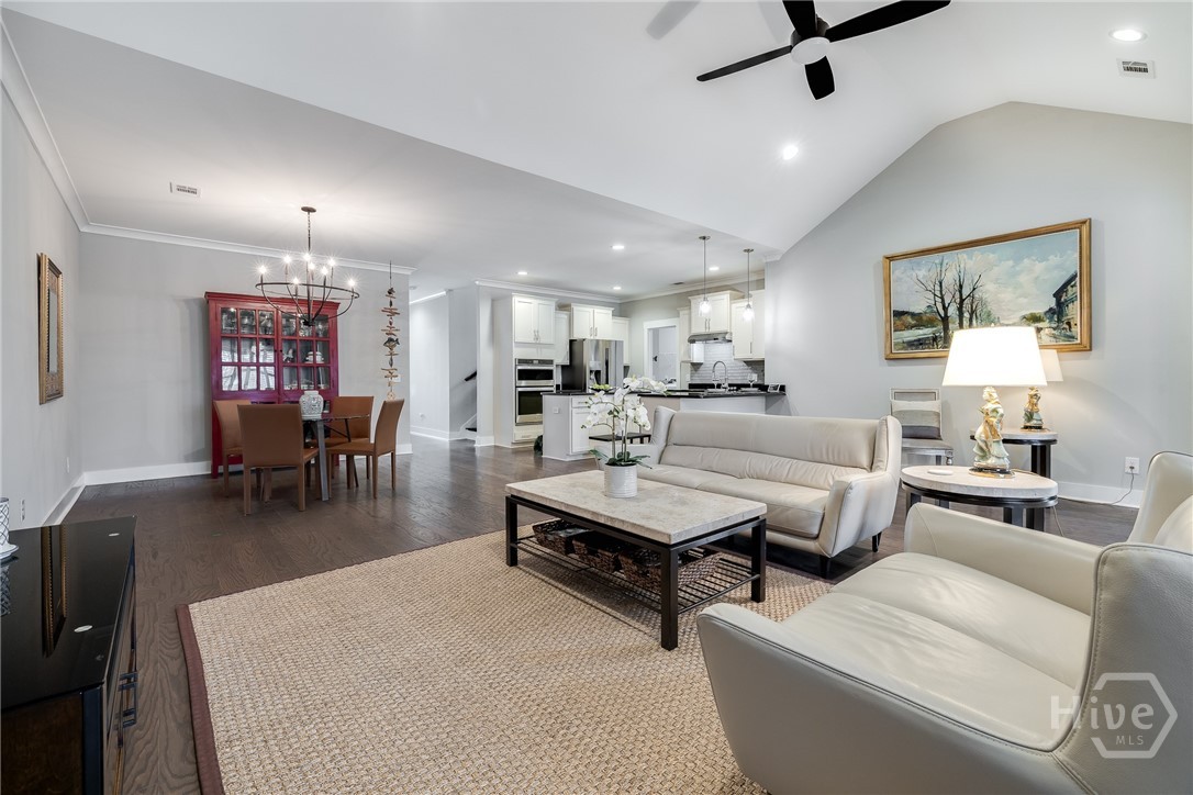 Great Room - with view of front of home