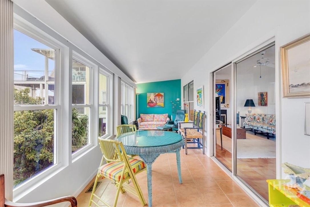 Fully enclosed and centrally heated/cooled sunroom