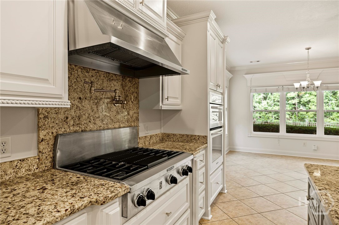 Kitchen stove top/hood