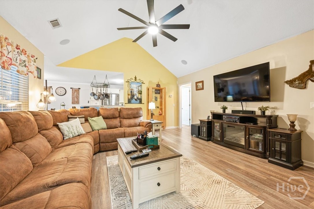 Large open floorplan