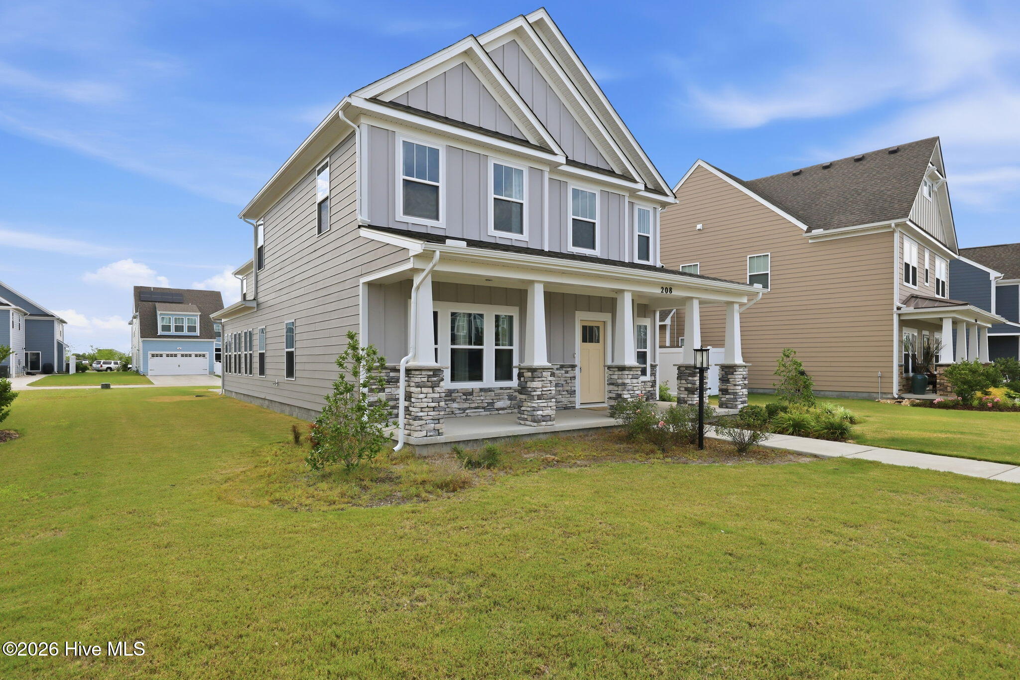 Exterior photo of 208 Ryker Road E, Moyock, NC 27958. MLS: 100583078